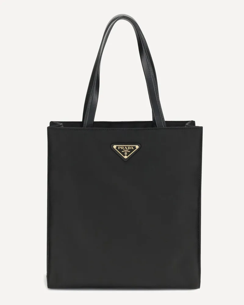 Prada Re-Nylon Tote Bag Female Black