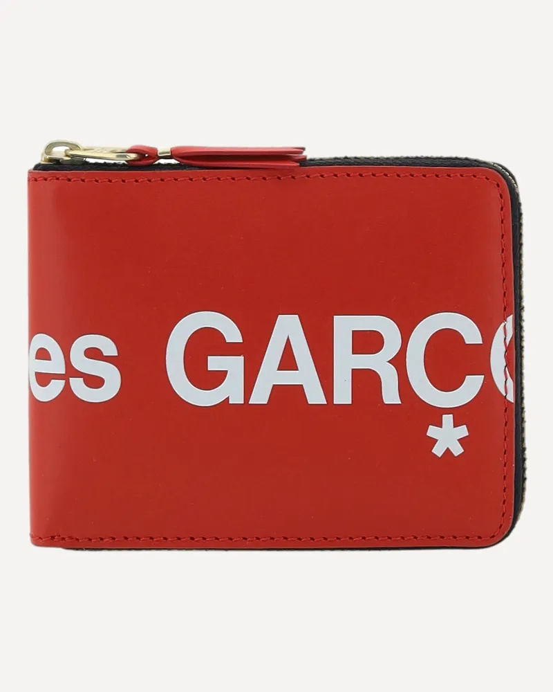 Comme des Garçons Zip-around Wallet Male Red