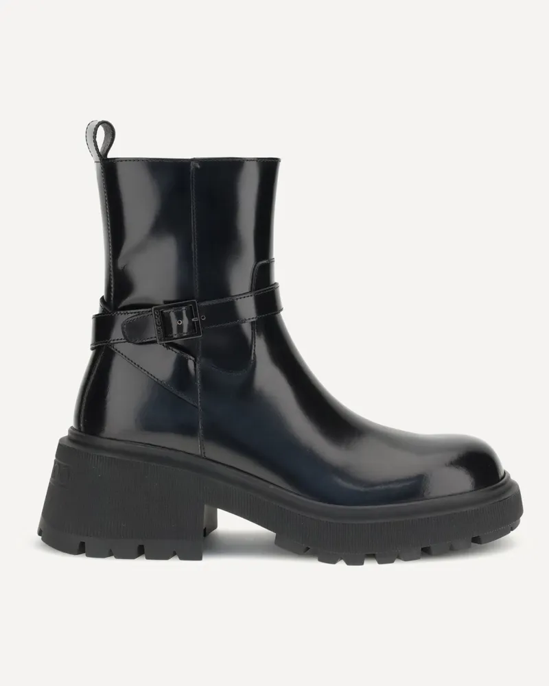 Jimmy Choo Patent-leather Conny Ankle Boots Female Black