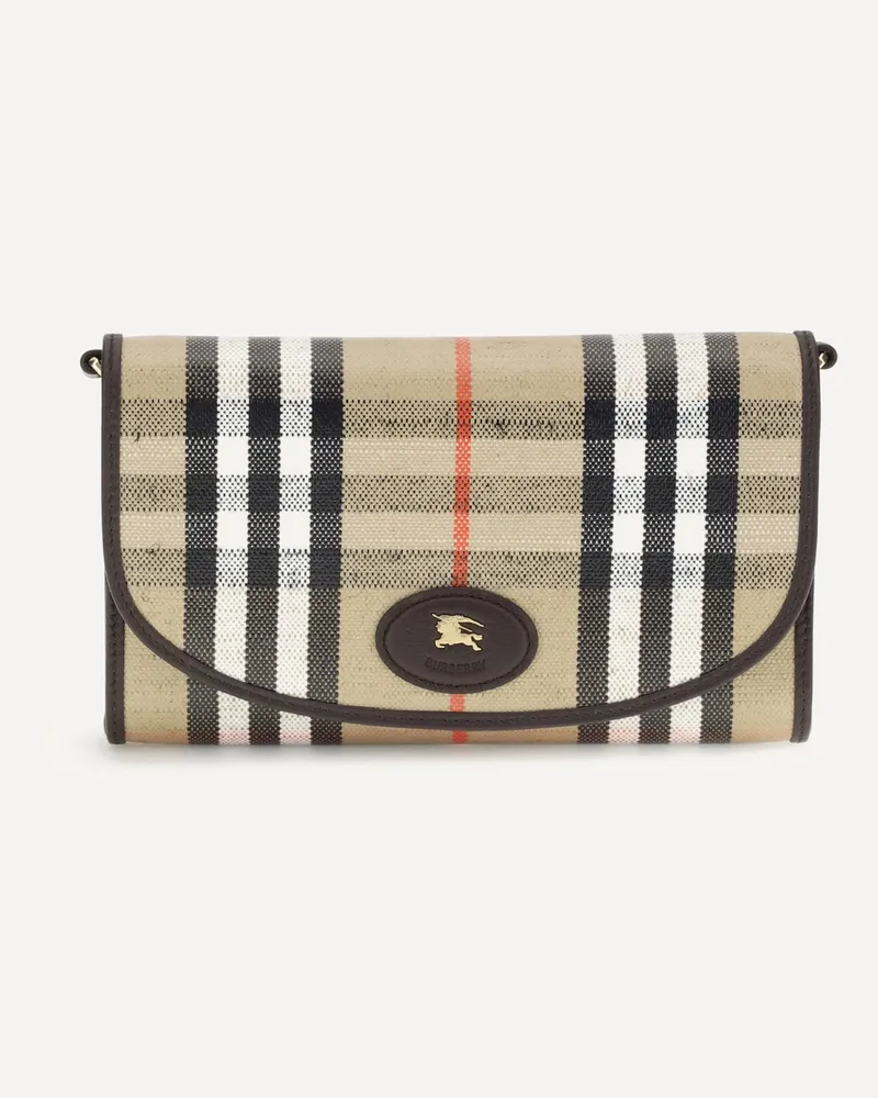 Burberry Highlands Wallet Female Beige