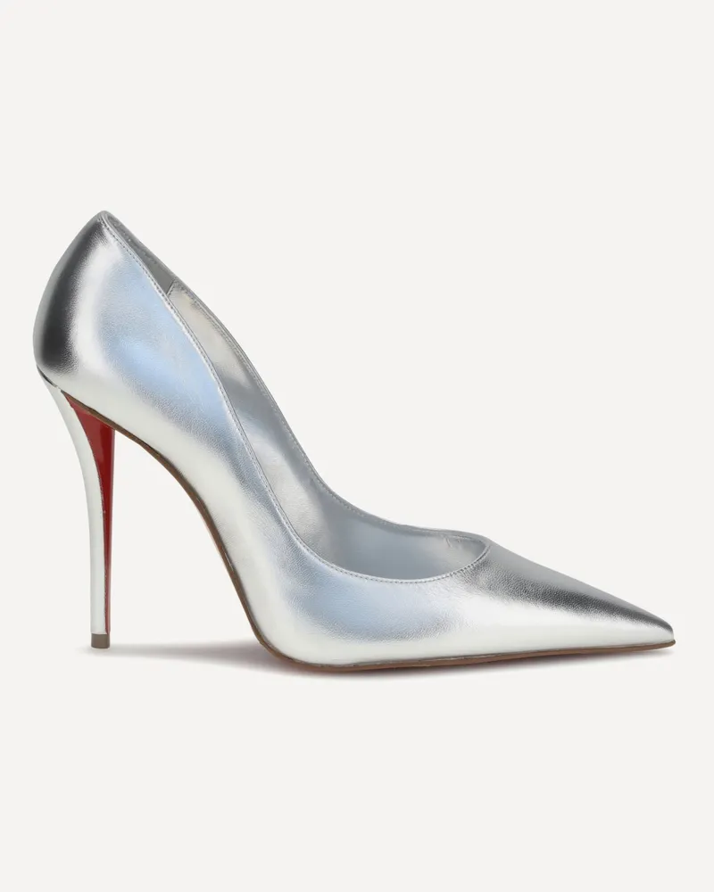 Christian Louboutin Miss Z Pumps Female Silver