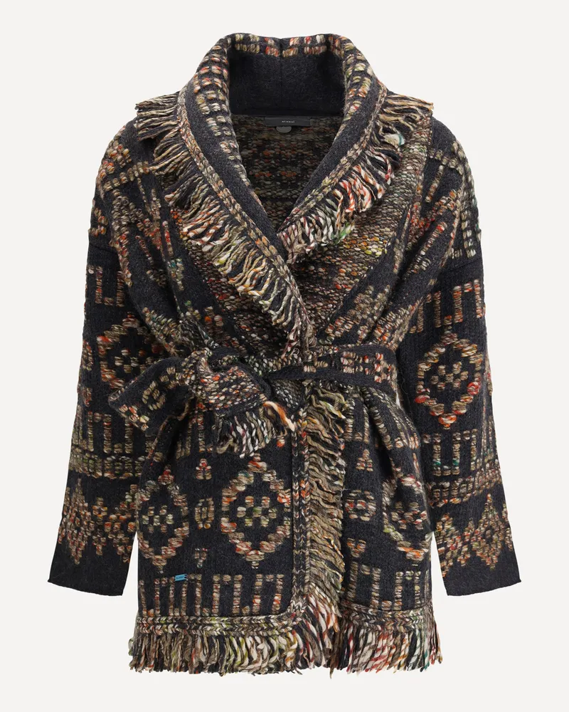 Alanui Grunge Beat Cardigan Female Multicolour