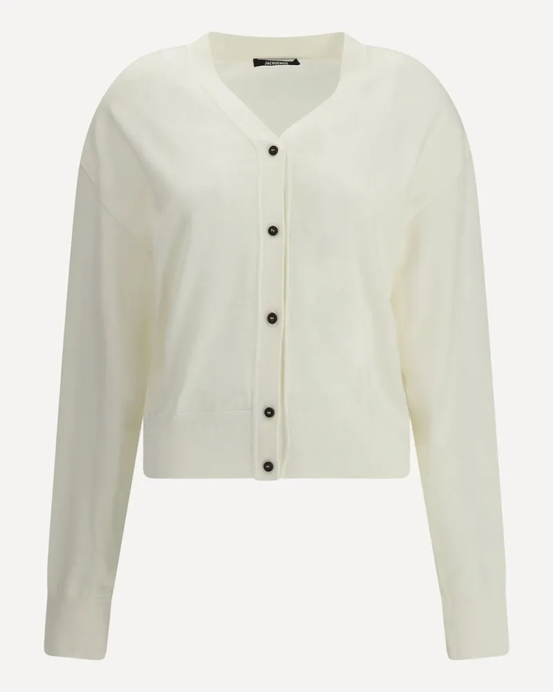 Jacquemus Merino wool Cardigan Female White