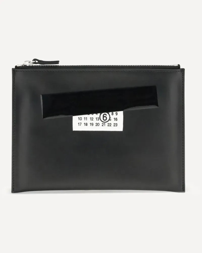 Maison Margiela Leather Pouch Female Black