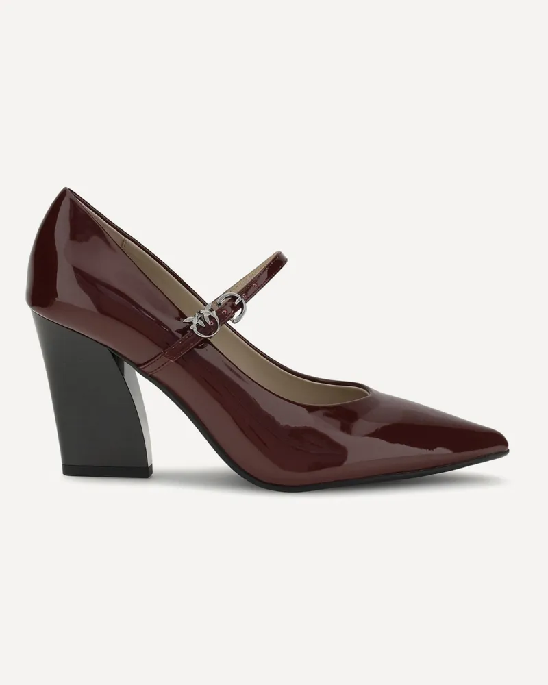 Pinko Patent leather Pumps Female Bordeaux
