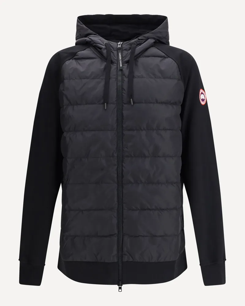 Canada Goose Hybridge Huron zipped full Hoody Male Black