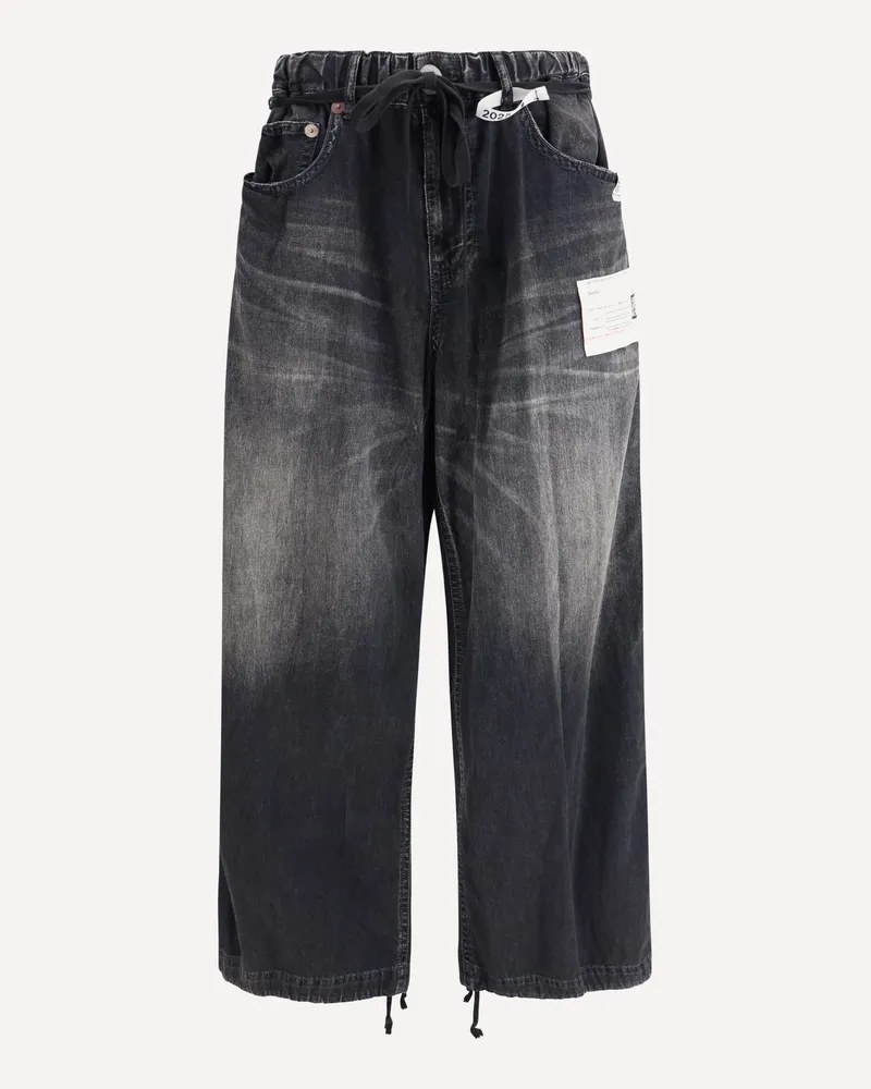 MIHARAYASUHIRO Baggy Jeans Female Black