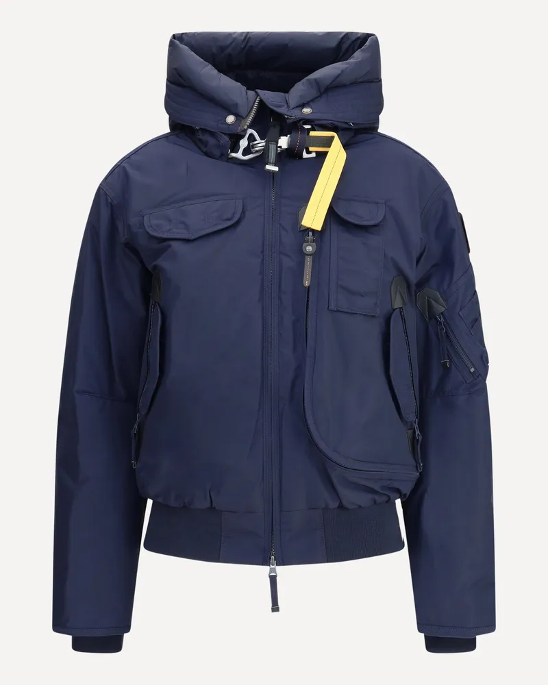 Parajumpers Gobi hooded Bomber Jacket Female Blue