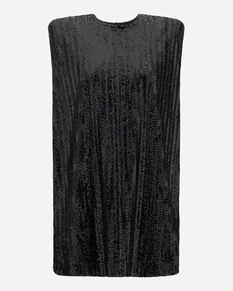 Golden Goose Sequined Mini Dress Female Black