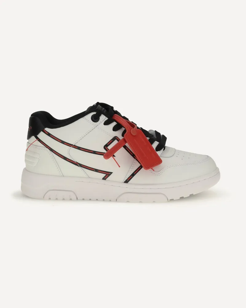 OFF-WHITE Stitched Arrow Sneakers Male White