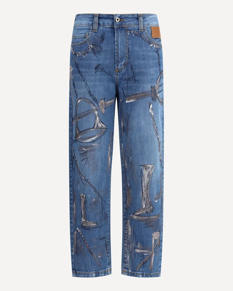 Ella Carota Jeans Female Blue