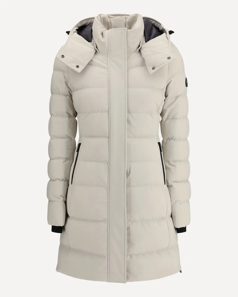 Moose Knuckles Midi Down Jacket Female Cream