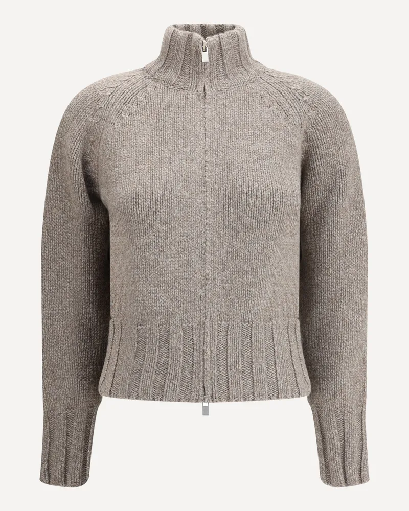 Magda Butrym Zip Cardigan Female Beige