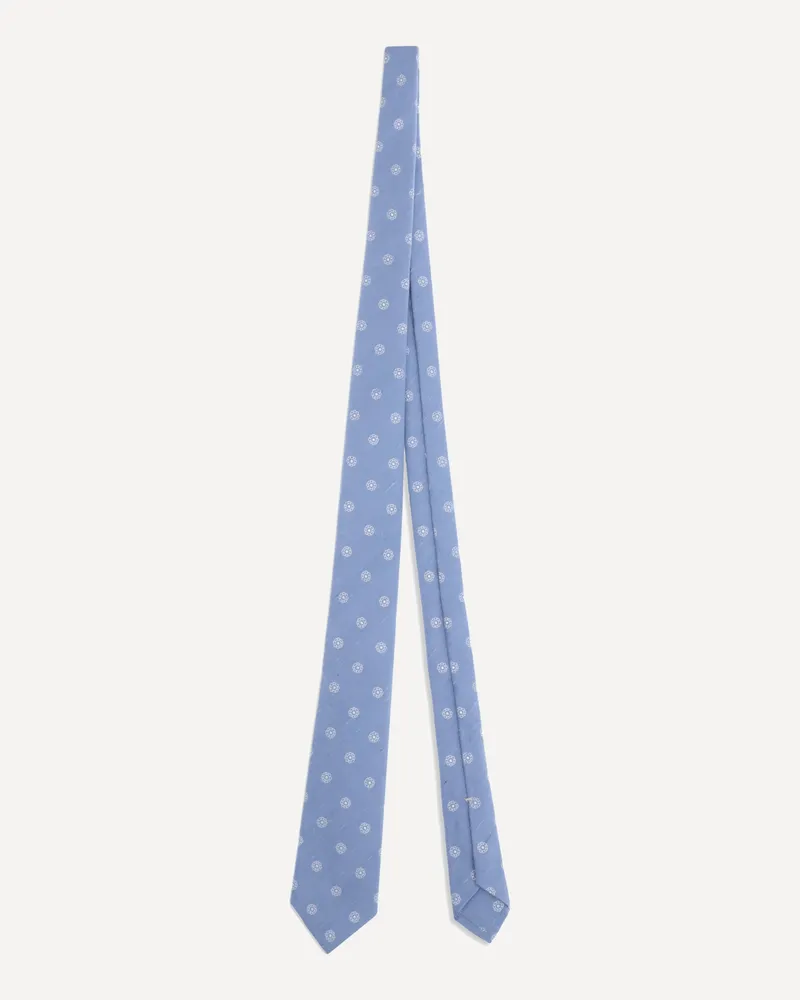 Kiton Flower patterned Tie Male Light