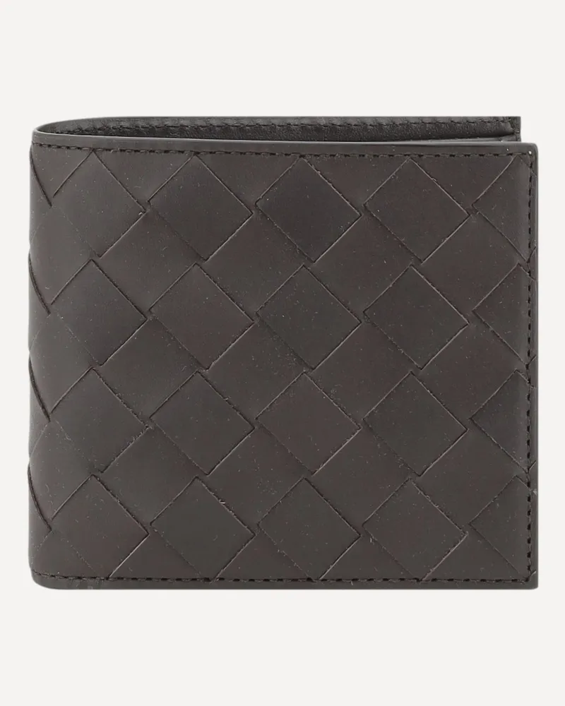 Bottega Veneta Wallet with the iconic intrecciato weave Male Brown