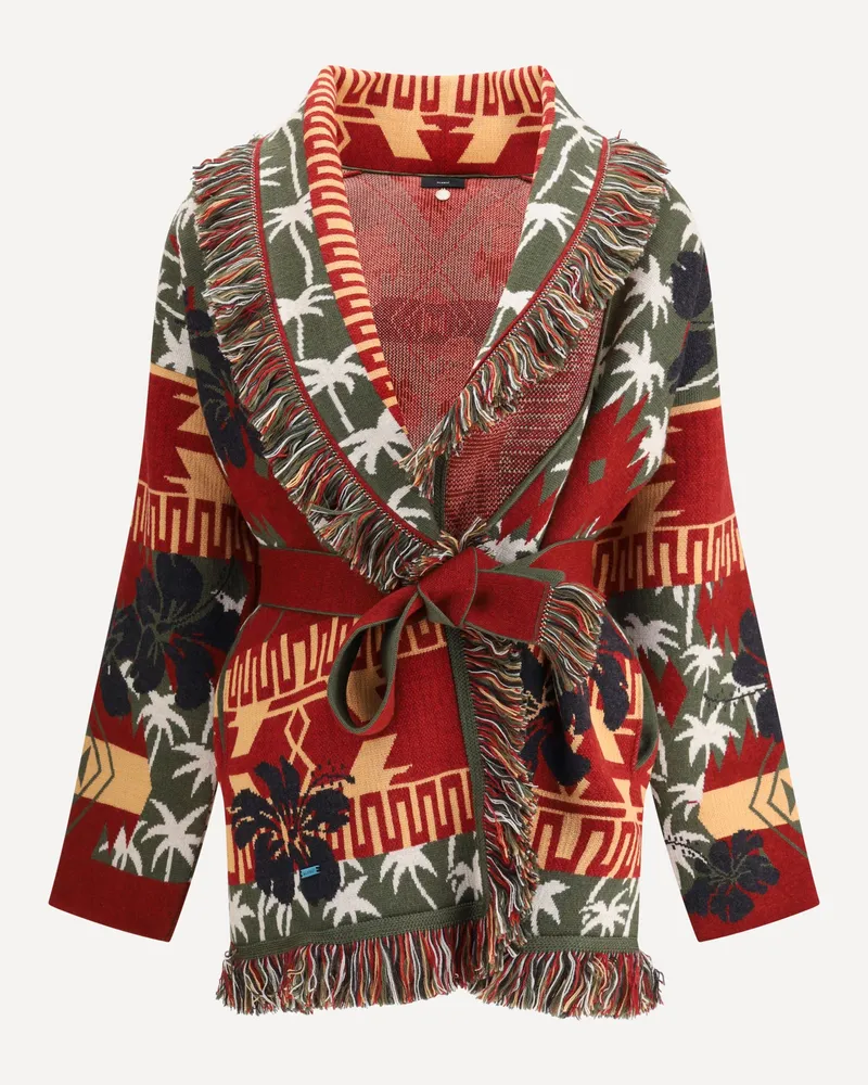 Alanui Hibiscus Bloom Cardigan Female Multicolour