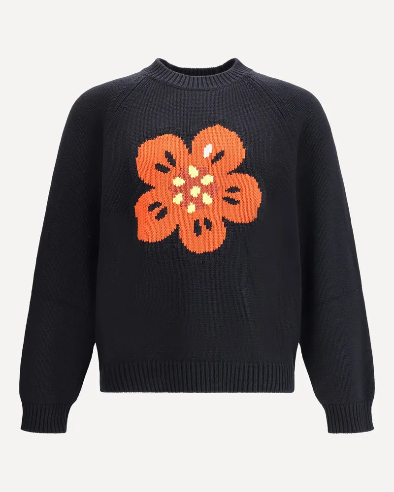 Kenzo Boke Flower Sweater Male Black