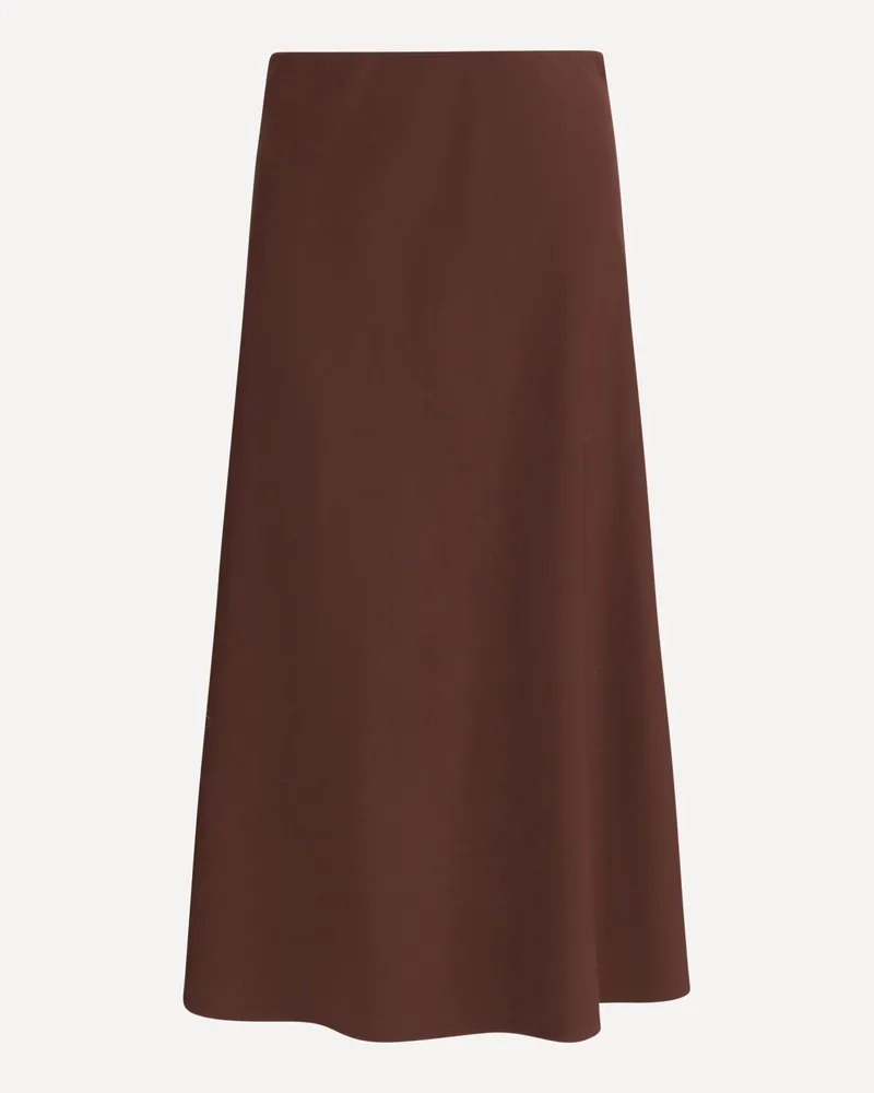 Brunello Cucinelli Midi Skirt Female Bordeaux