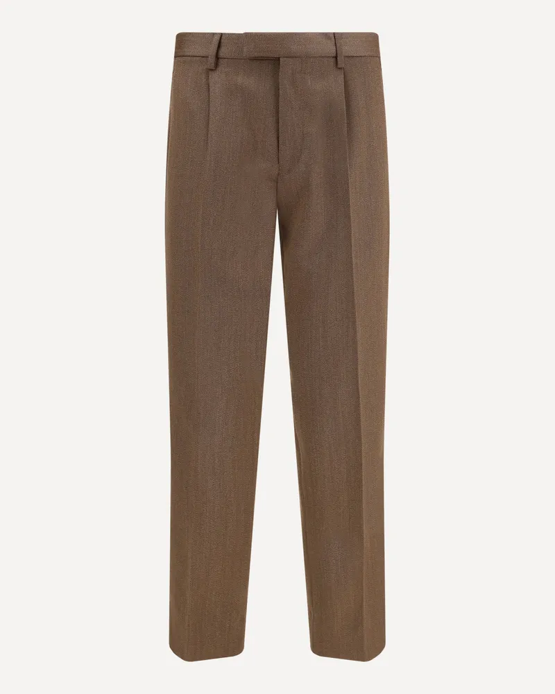 Ermenegildo Zegna Tailored Pants Male Brown