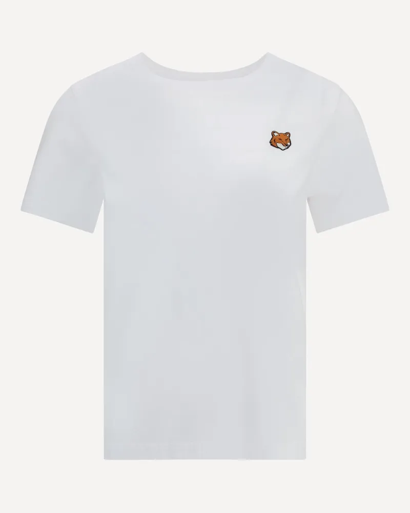 Kitsuné Fox Head Regular T-shirt Female White