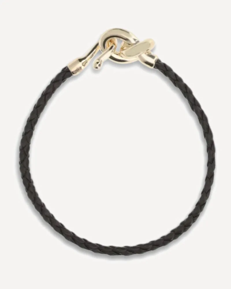 Bottega Veneta Knot Bracelet Female Brown