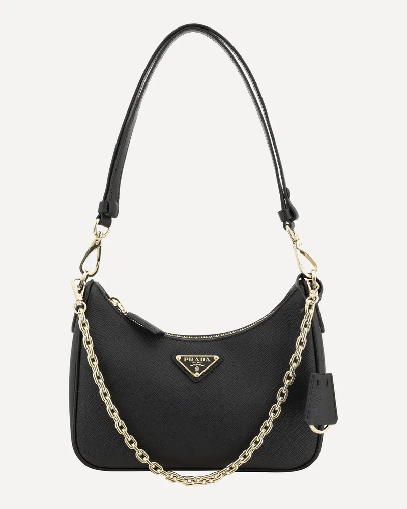 Prada Lux Shoulder Bag Female Black