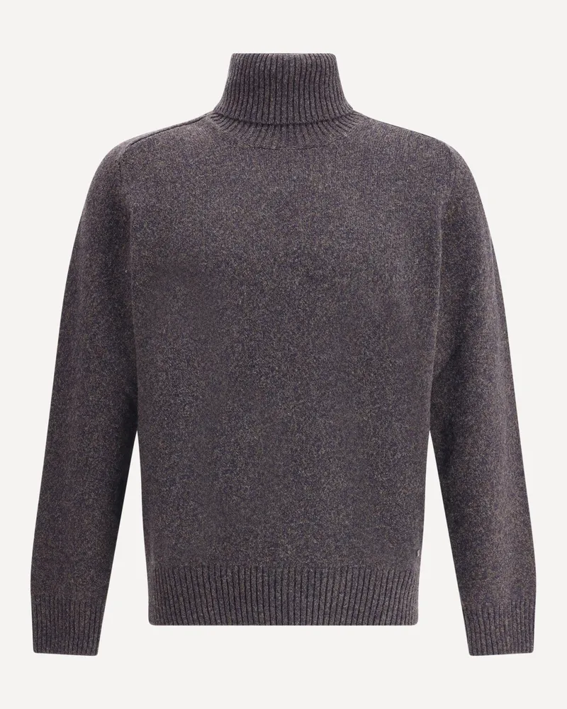 Brooksfield Virgin wool turtleneck Sweater Male Multicolour