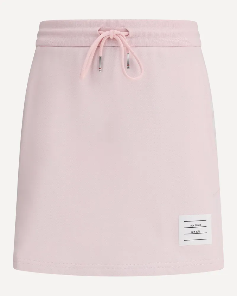 Thom Browne Cotton Mini Skirt Female Pink