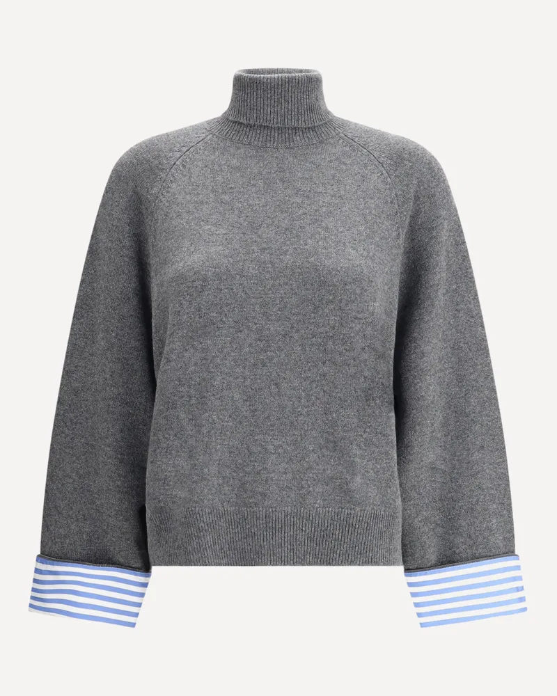 Brunello Cucinelli Turtleneck Sweater Female Grey