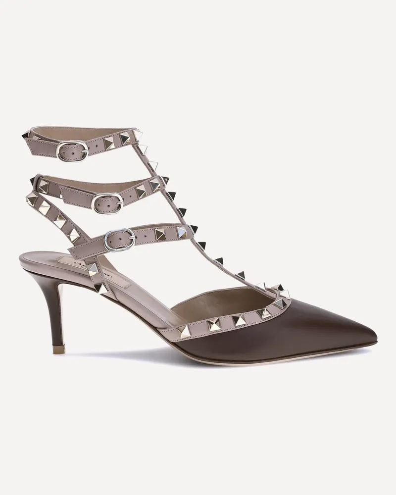 Valentino Garavani Rockstud Pumps Female Brown