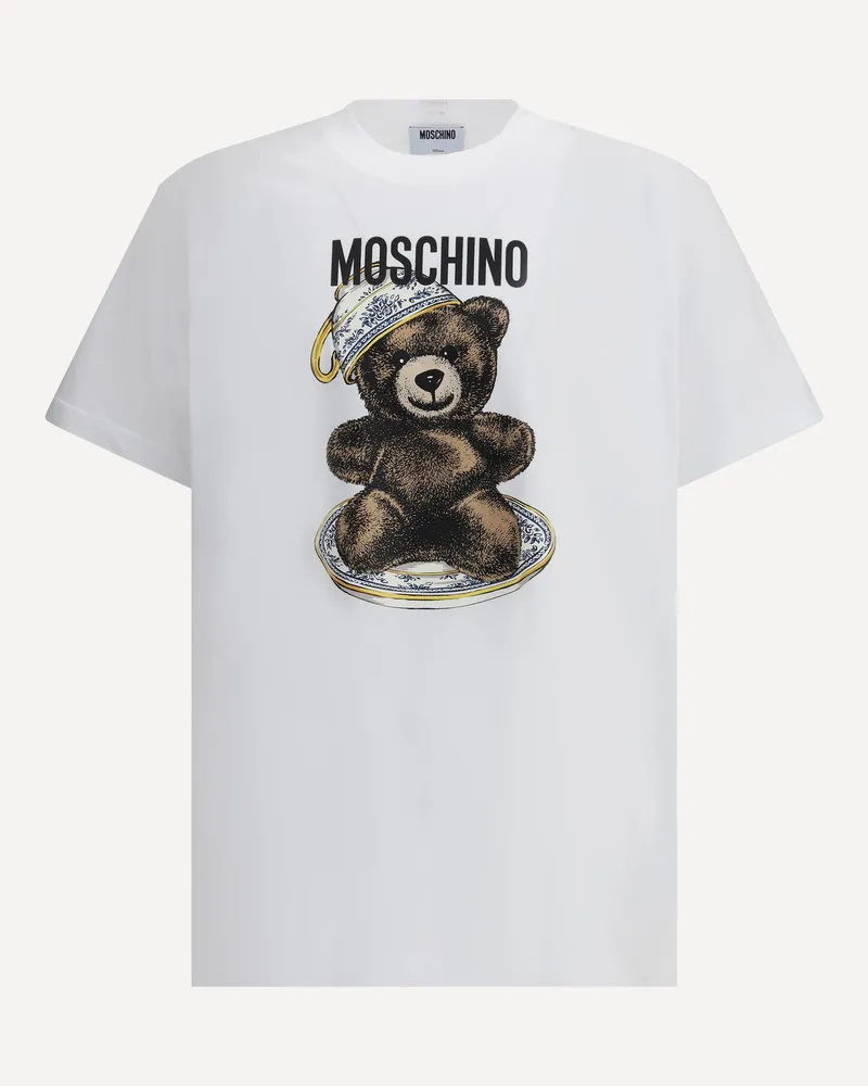 Moschino T-Shirt with bear Male White