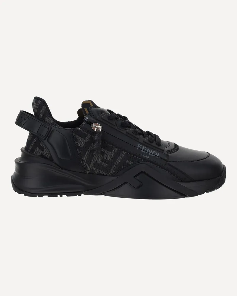 Fendi Flow Running Sneakers Male Black
