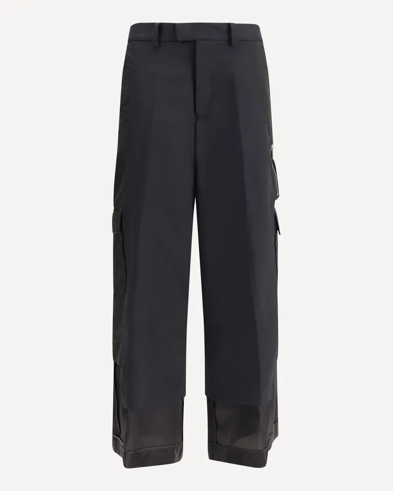 Undercover Paneled Pants Female Black