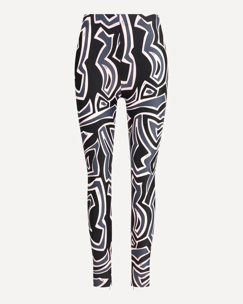 Emilio Pucci Leggings with Marmo Print Female Multicolour
