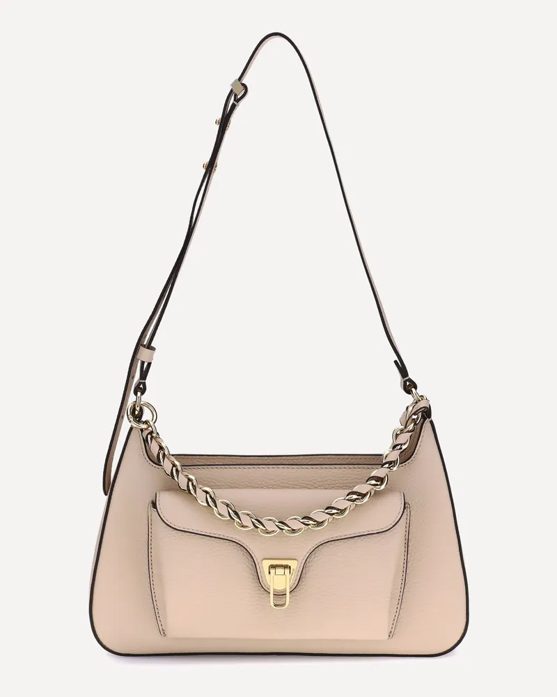 Coccinelle Beat Generation Shoulder Bag Female Beige