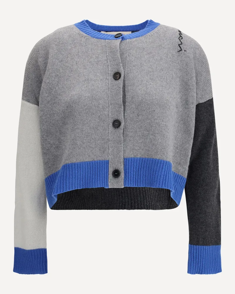 Marni Cropped Cardigan Female Grey