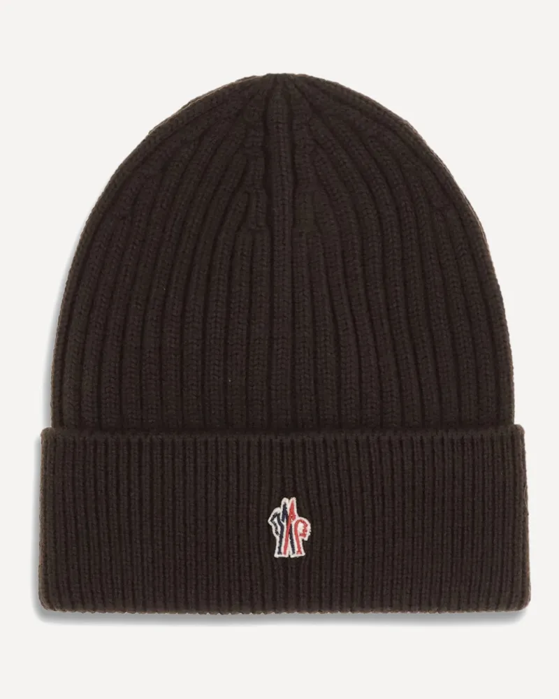 Moncler Beanie Hat Male Black