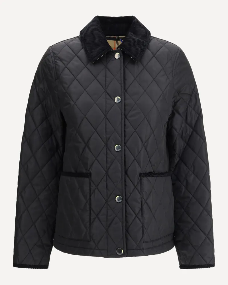 Burberry Quilted Jacket Female Black