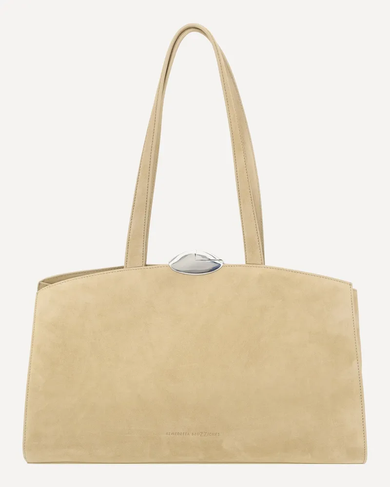 Benedetta Bruzziches Serena Shoulder Bag Female Beige