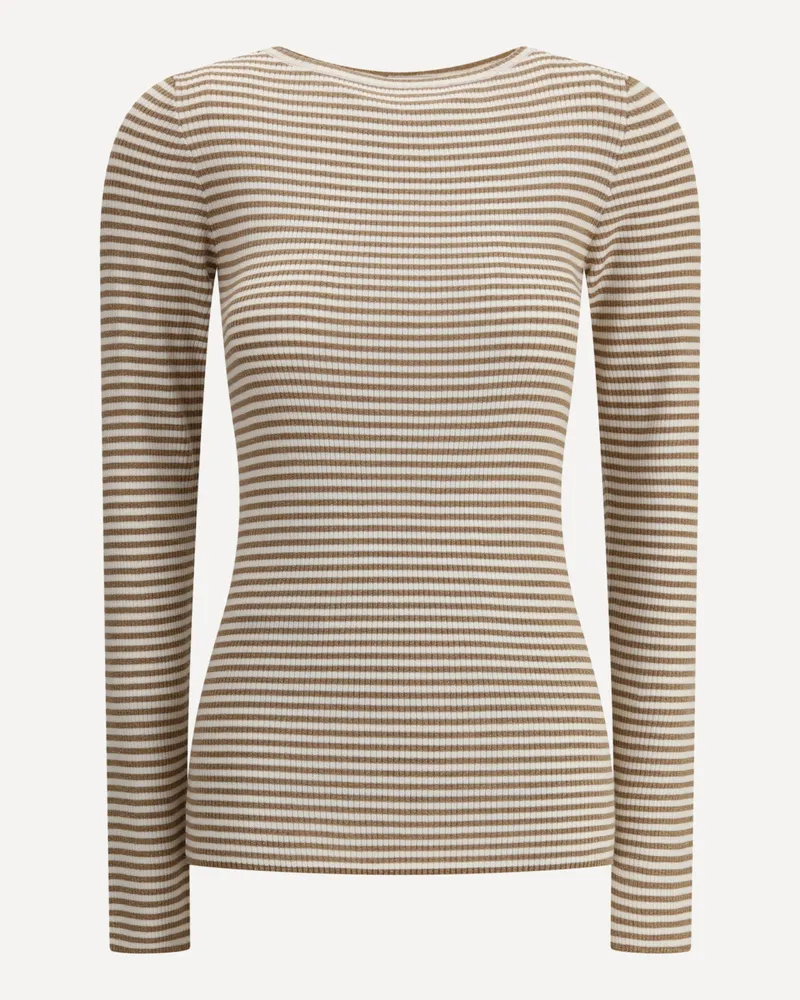 Brunello Cucinelli Cashmere Long Sleeve Jersey Female Multicolour