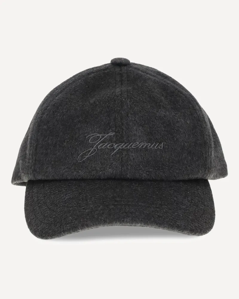Jacquemus Cachemiro Baseball Cap Male Grey