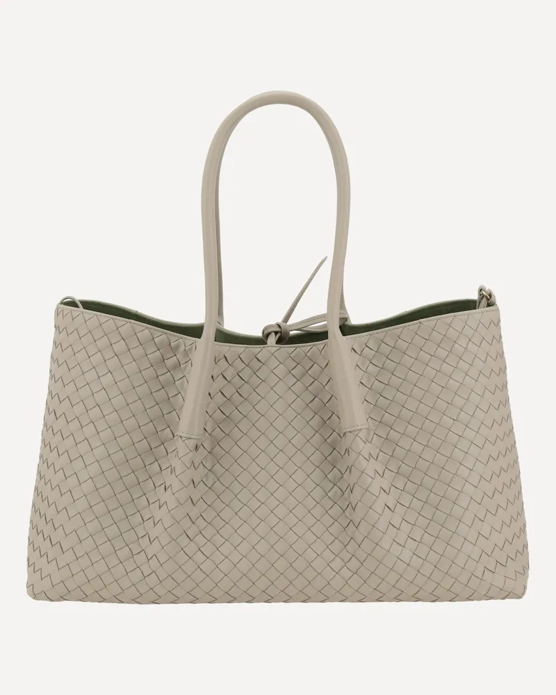 Bottega Veneta Pinacoteca Tote Bag Female Cream