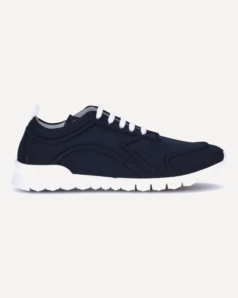 Kiton Cotton Sneakers Male Black