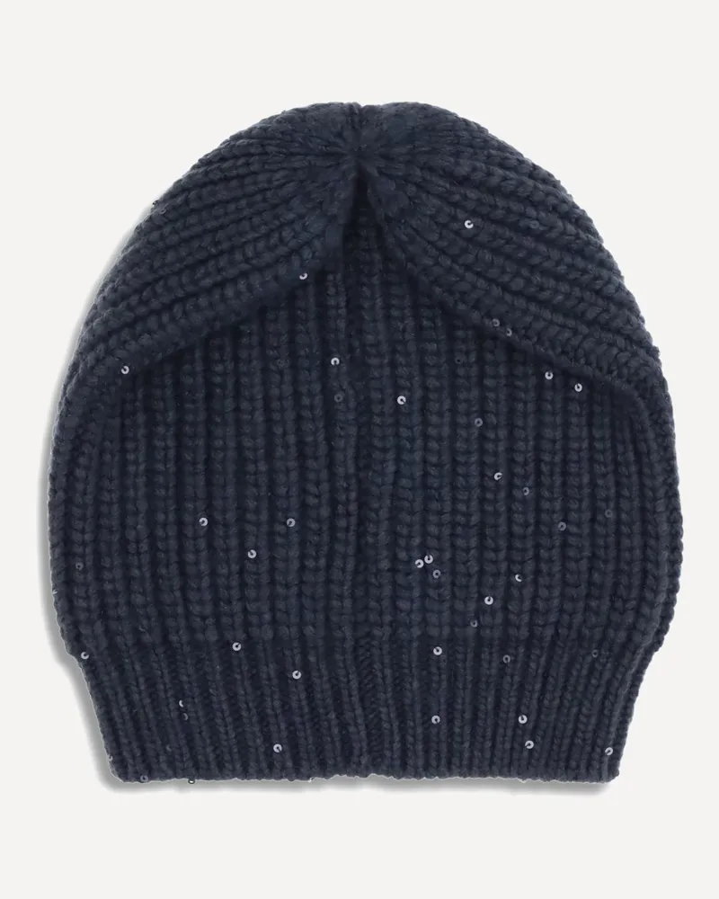 Brunello Cucinelli Cashmere Beanie Hat Female Black