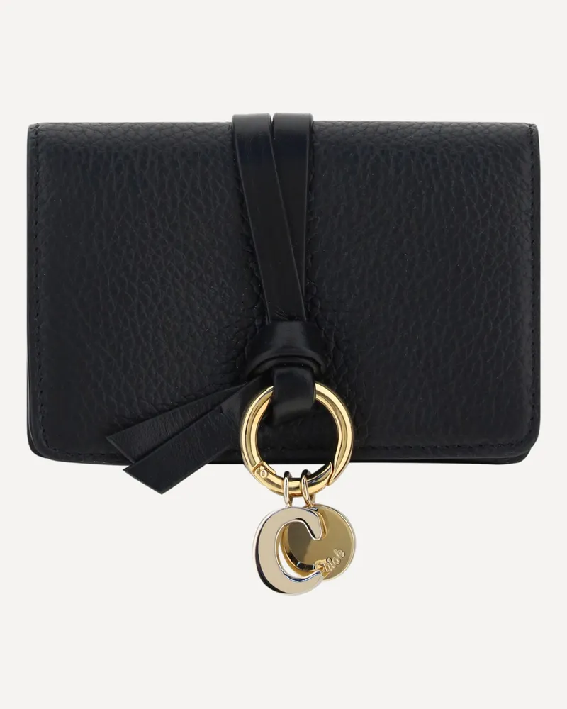 Chloé Alphabet Wallet Female Black