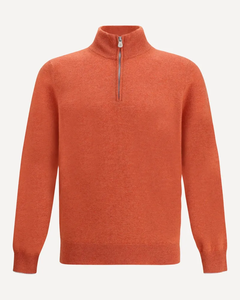 Brunello Cucinelli Cashmere Sweater Male Red