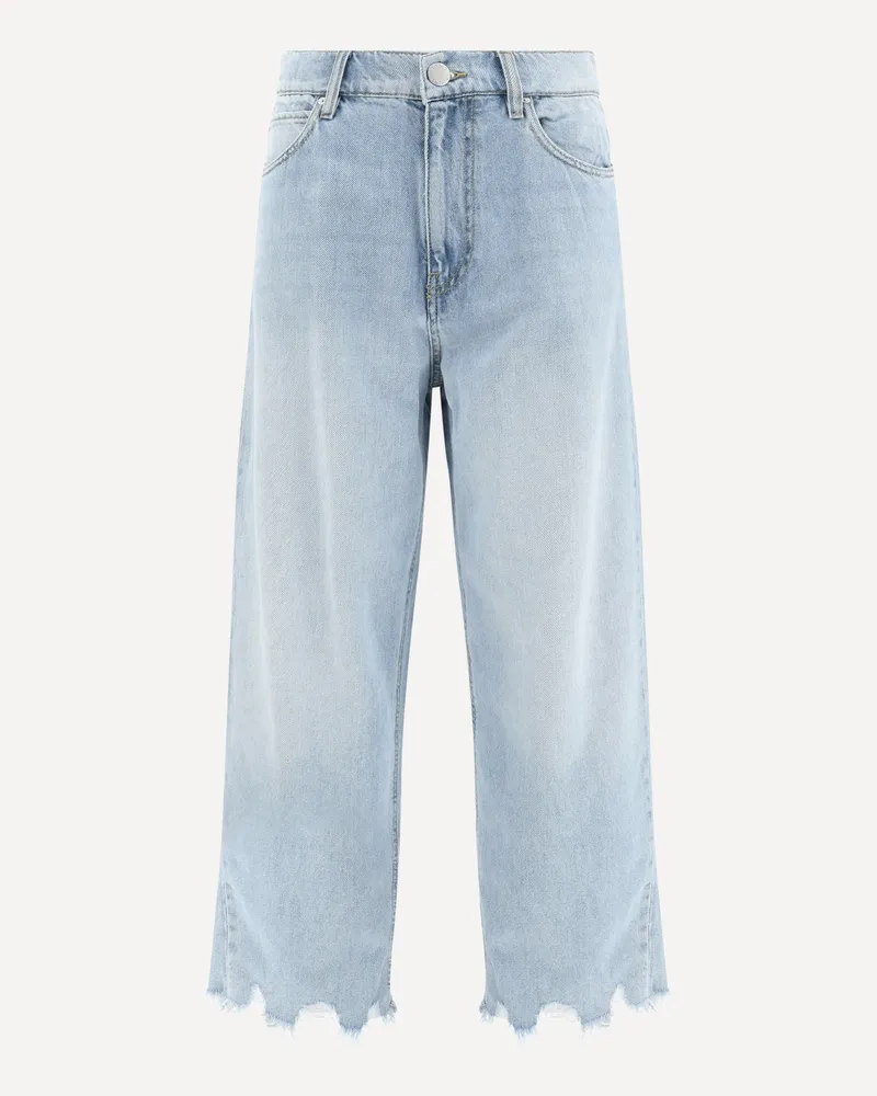 Pinko Ripped hem Jeans Female Light