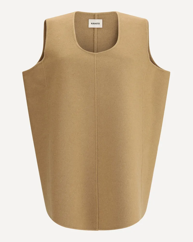 KHAITE Nyona wool Dress Female Beige