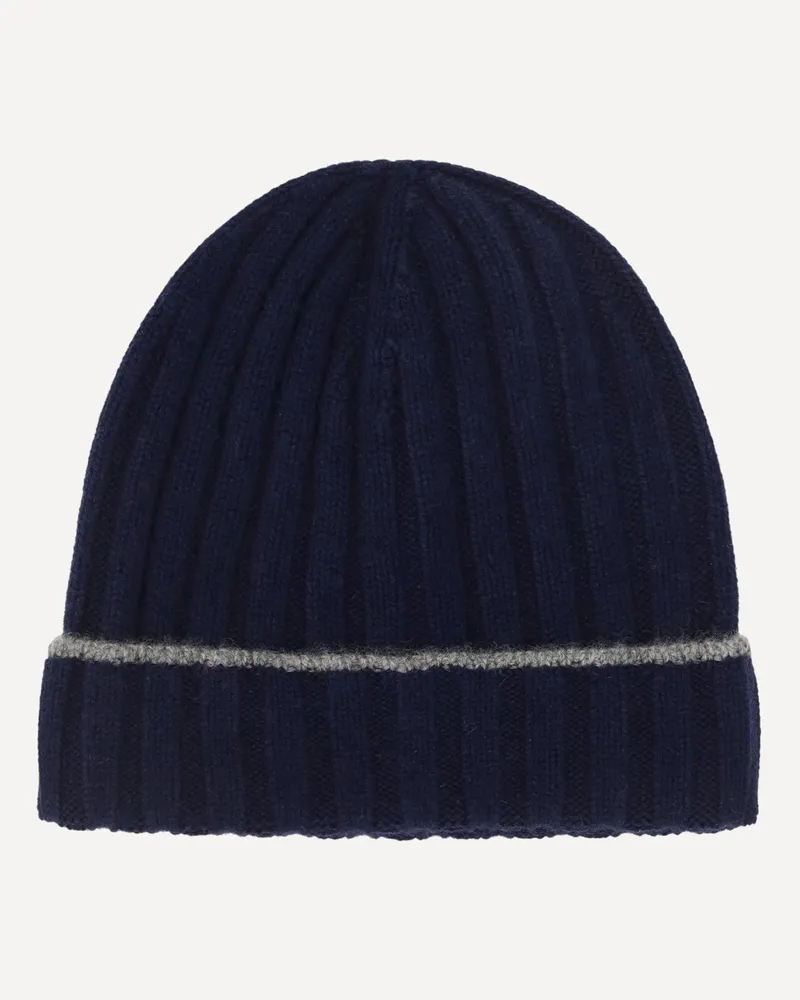 Brunello Cucinelli Beanie Hat Male Blue