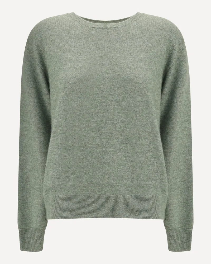 The Row Lorynna Cashmere Crewneck Sweater Female Green